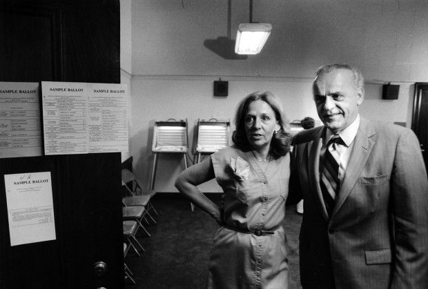 Governor Thone and Wife Ruthie Cast Ballots